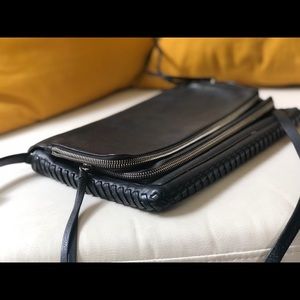All Saints Crossbody leather bag